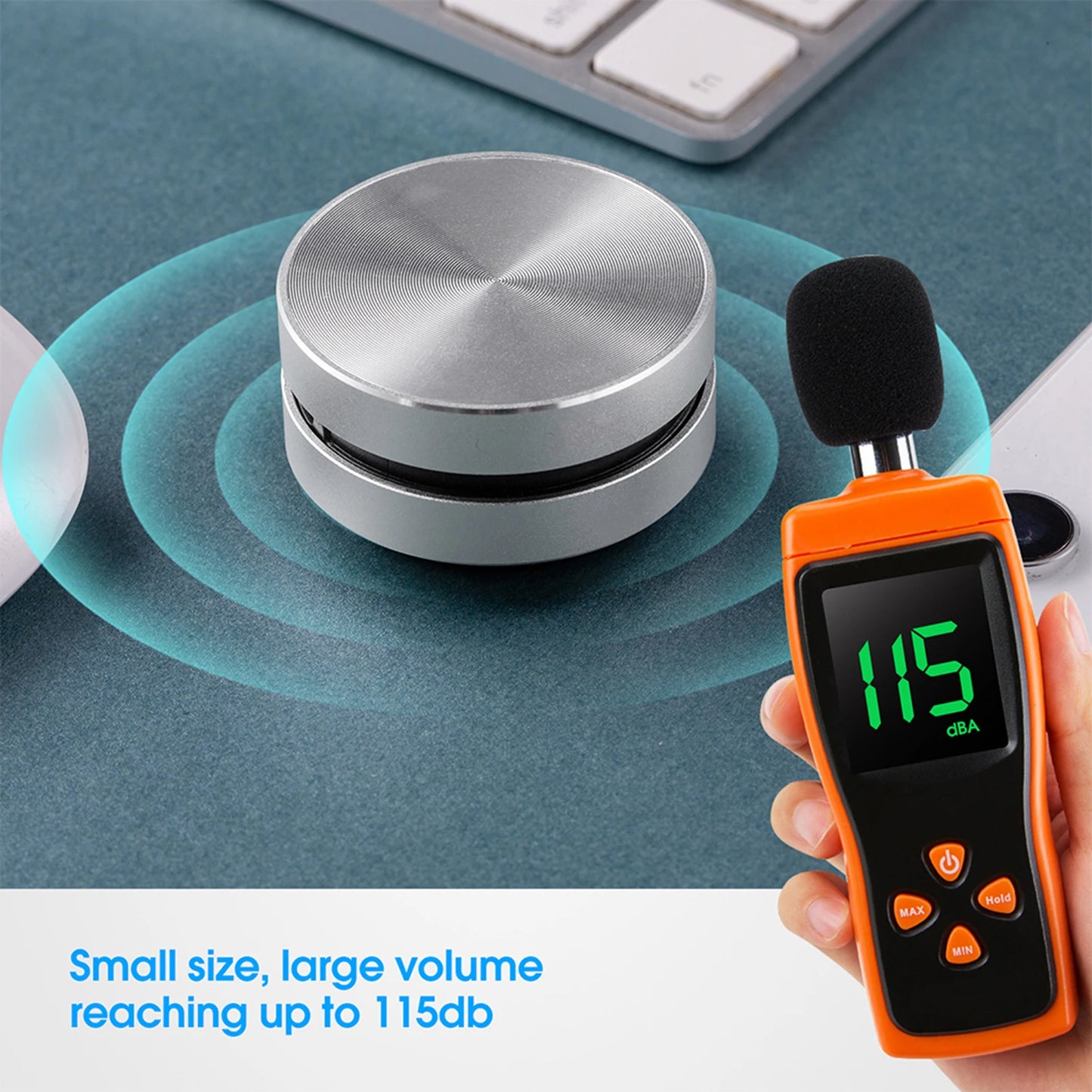 BT Speaker Bone Conduction Portable 6 Hours Playing Time Stereo Speaker Bone Conduction Sound Box Built-In Mic Stereo Sound